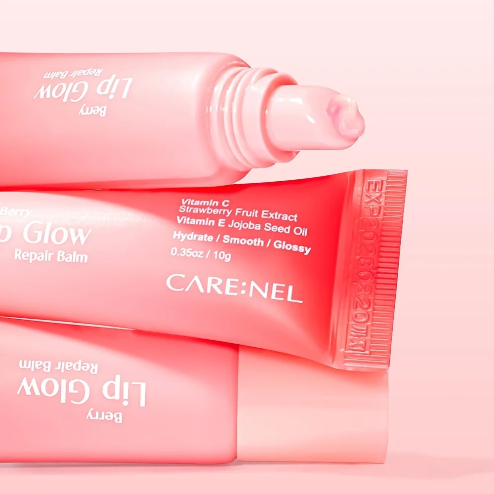 Care:nel Berry Lip Glow Repair Lip Balm 10g image