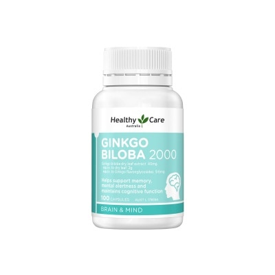 HEALTHY CARE Healthy Care Ginkgo Biloba 2000mg 100 Tablets image