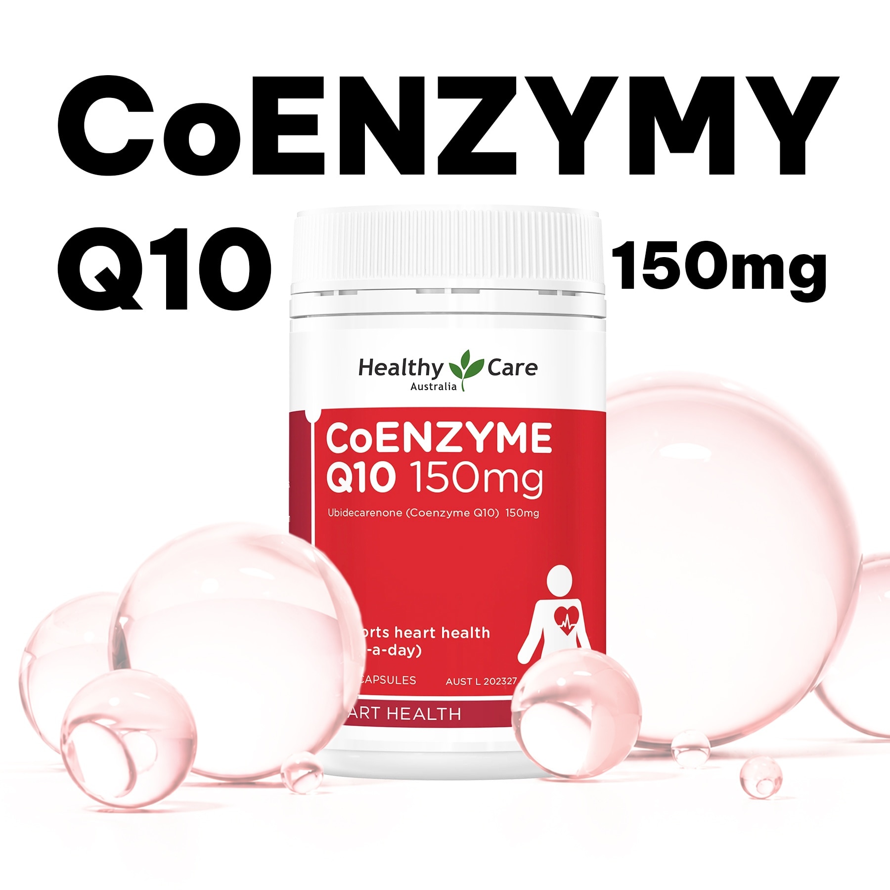 Healthy Care Coenzyme Q10 150mg 100 Tablets image