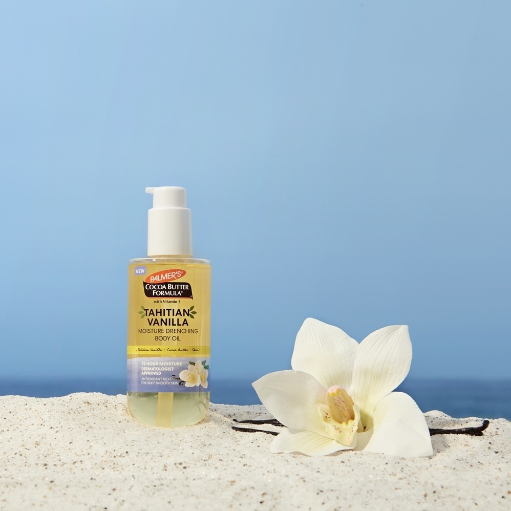 Dầu Dưỡng Thể Palmer's Tahitian Vanilla Moisture Drenching Body Oil 192ml image