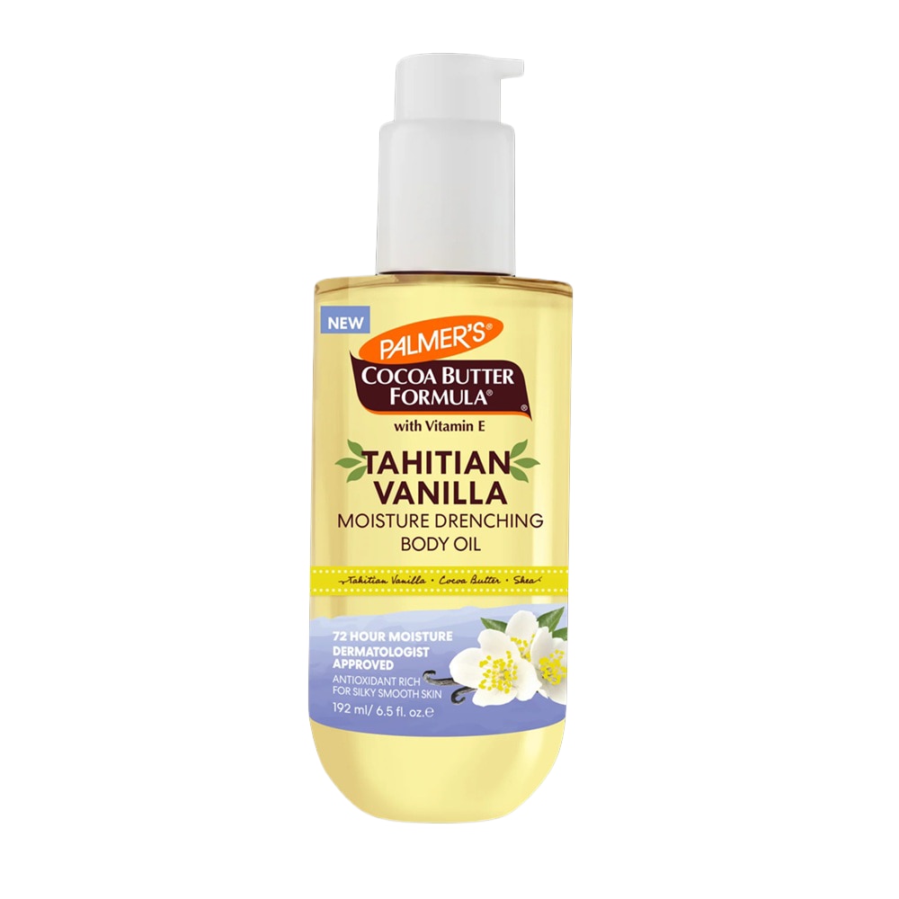 Dầu Dưỡng Thể Palmer's Tahitian Vanilla Moisture Drenching Body Oil 192ml image