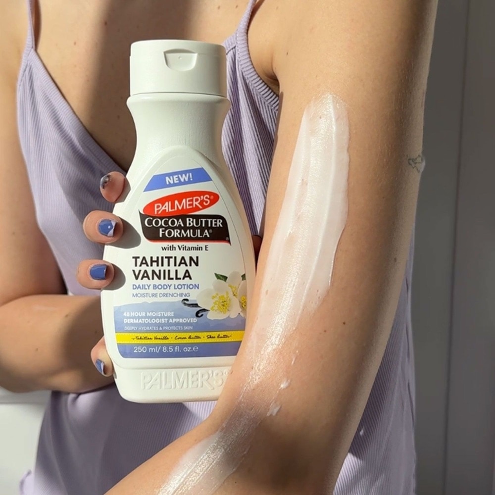 Sữa Dưỡng Thể Palmer's Cocoa Butter Formula With Vitamin E Tahitian Vanilla Daily Body Lotion 250ml image