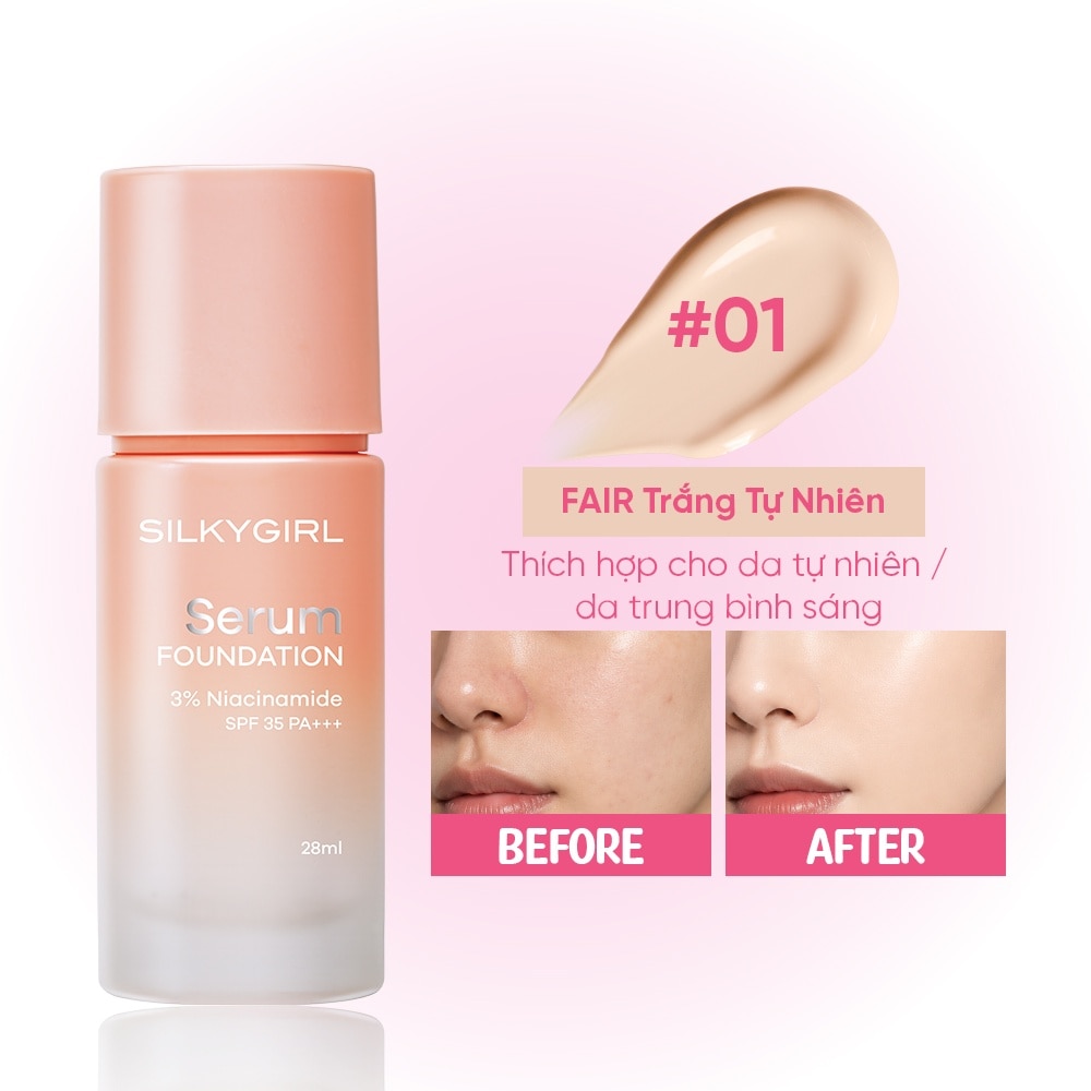 Silkygirl Serum Foundation 28ml . image