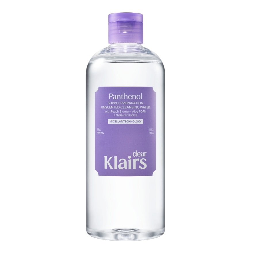 Nước Tẩy Trang Dear Klairs Supple Preparation Unscented Cleansing Water 400ml image