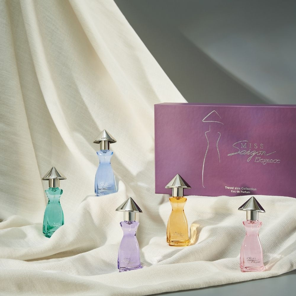 Combo Miss Sai Gon The Elegance (Amethyst + Sapphire + Ruby +Amber + Jade 15ml x 5pcs) image