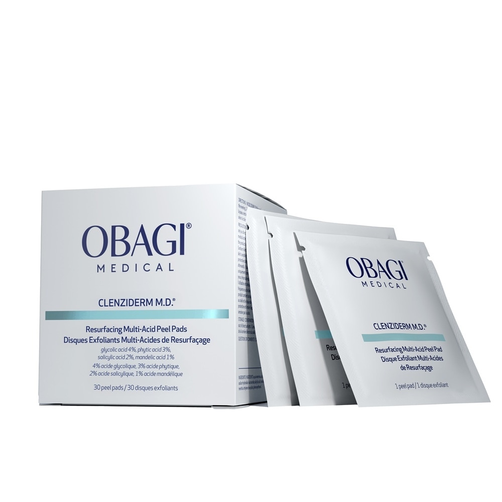 Toner Pad Obagi Clenziderm M.D. Resurfacing Multi Acid Peel Pads 30Pads image