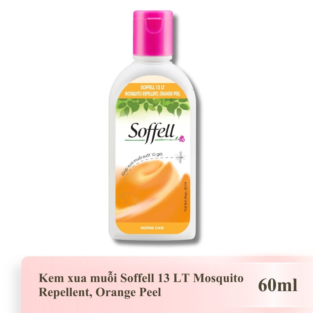 Soffell Orange Peel Mosquito Repellent Cream 60ml