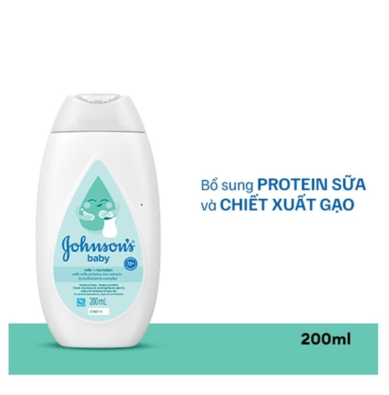 Johnson's Baby Milk & Rice Lotion 200ml image