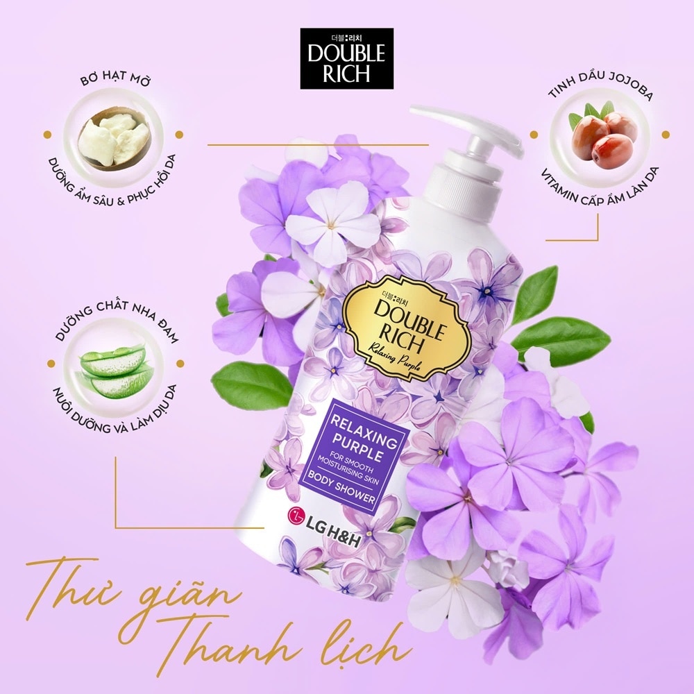 Sữa Tắm Double Rich Hương Hoa Nhài 550g image