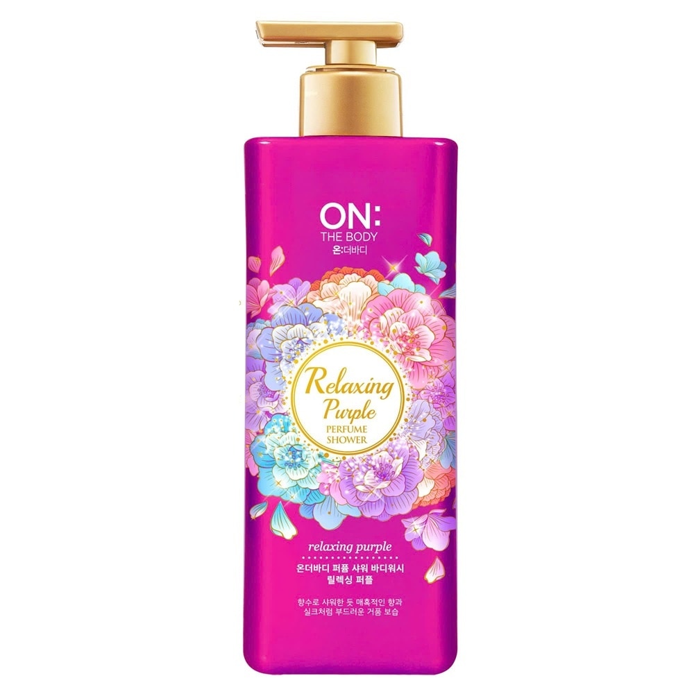 Sữa Tắm On The Body Perfume Body Wash Relaxing Purple 500g image