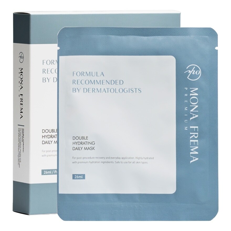 Mặt Nạ Dưỡng Ẩm Mona Frema Double Hydrating Daily Mask 26ml x 5 Miếng image