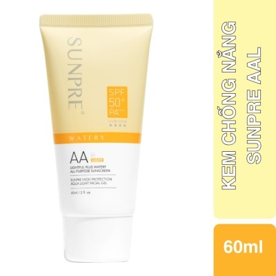 MONA FREMA Gel Chống Nắng Mona Frema Sunpre High Protection Aqua Light Facial Gel SPF50+ PA++++ 60ml image