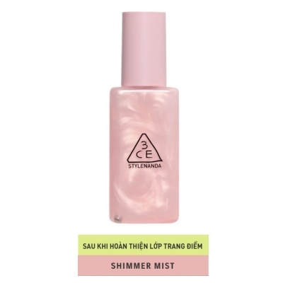 3CE Xịt Khóa Nền 3CE Shimmer Setting Mist 95ml image